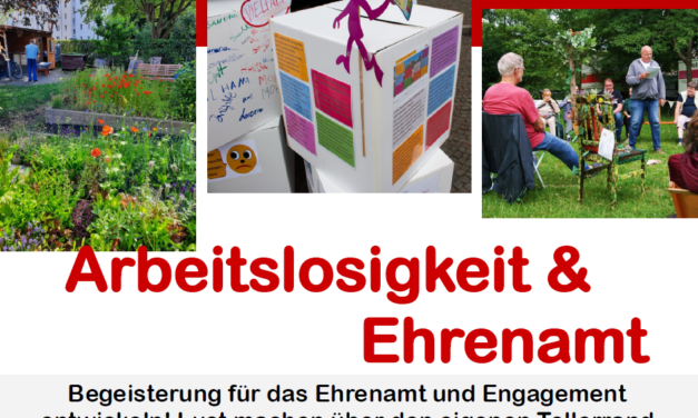 Am 13.12.: Einladung zu einem Online-Werkstattgespräch: „Arbeitslosigkeit, Armut & Engagement“