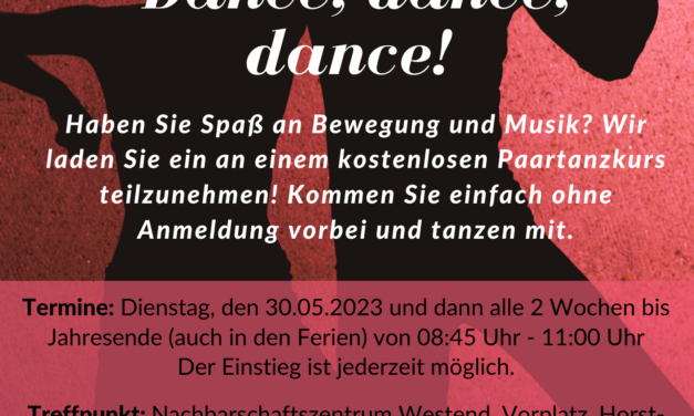 Ab dem 30. Mai: Einladung zum Tanz