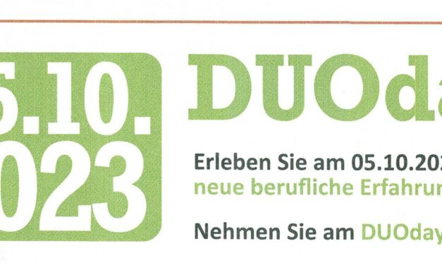 DUOday: eine Chance für beide Seiten! WALI beteiligt sich am DUOday am 5. Oktober