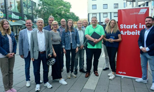 Direktkandidaten für den Landtag sprachen auf Einladung des DGB in der WALI über Soziales