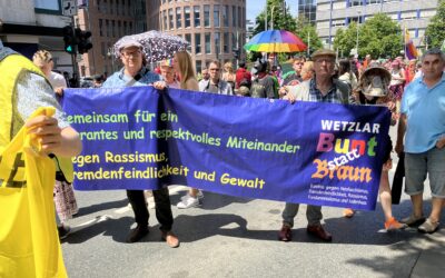 CSD Mittelhessen 2025: „Wetzlar erinnert“ und WALI demonstrieren für Vielfalt, Gleichberechtigung und gegen rechte Ideologien