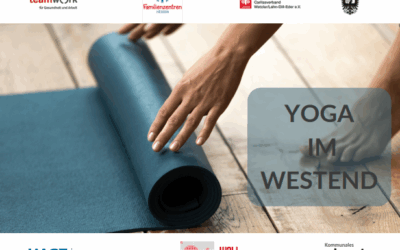 Yoga-Angebot im Familienzentrum Westend im dritten Quartal