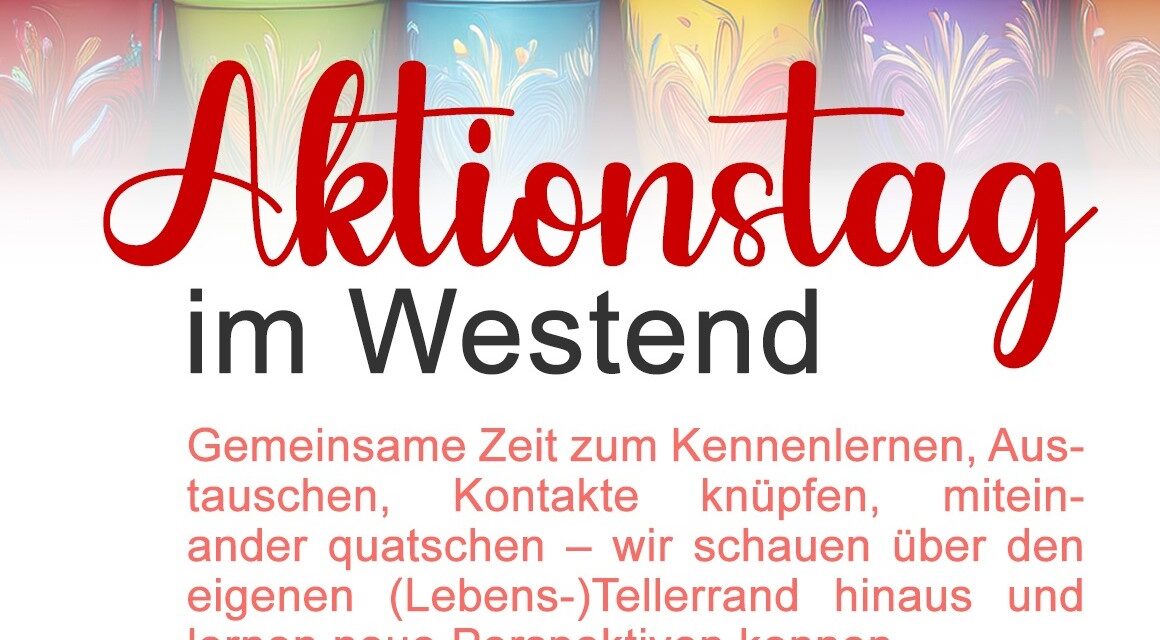 Im NBZ am 24. Juli von 10 bis 15 Uhr: Aktionstag im Westend