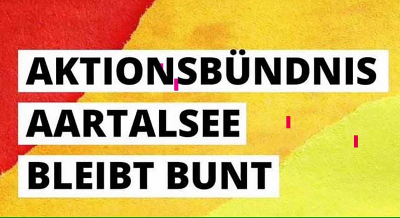 WALI unterstützt „Aktionsbündnis Aartalsee bleibt bunt“ und positioniert sich gegen rechte Hetze