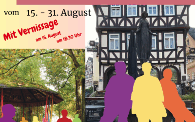 Ausstellung der WALI in der Stadtbibliothek: Sichtbarmachen – soziale Orte in Wetzlar und Gießen