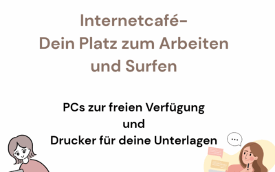 Ab dem 1. Dezember: Neues Internetcafé im NBZ Westend – Ein gemeinsames Angebot von WALI und Caritas
