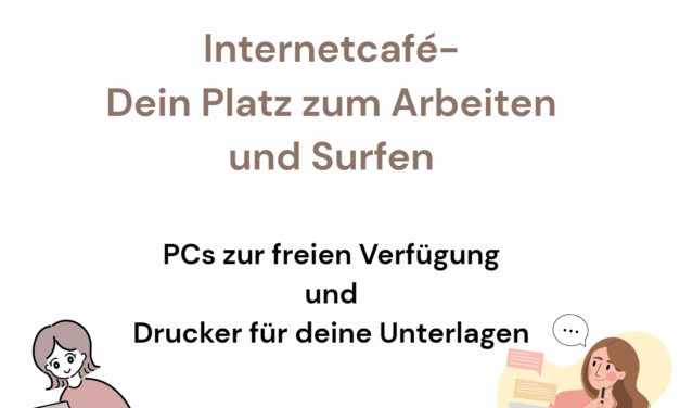Ab dem 1. Dezember: Neues Internetcafé im NBZ Westend – Ein gemeinsames Angebot von WALI und Caritas