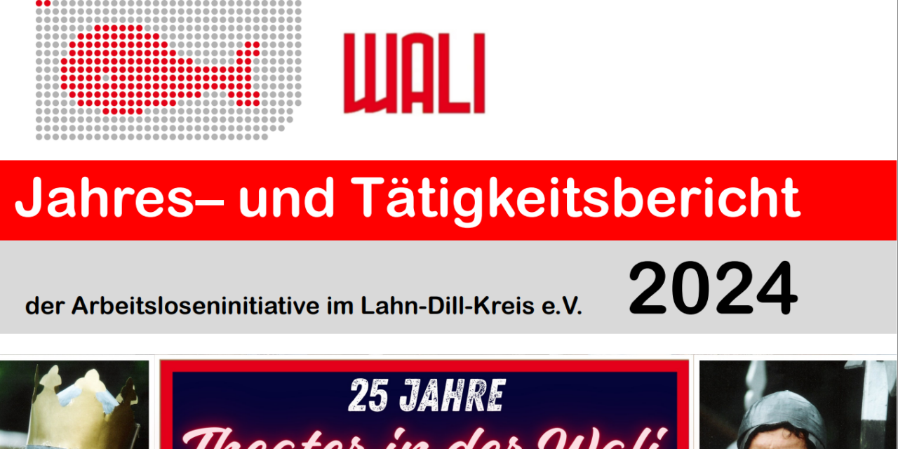 Solidarität im Alltag und Gemeinsamkeit als Stärke – der Jahresbericht der WALI 2024