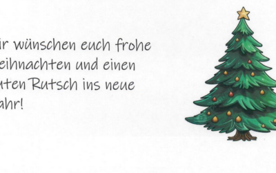 Öffnungszeiten an den Weihnachtstagen und zwischen den Jahren