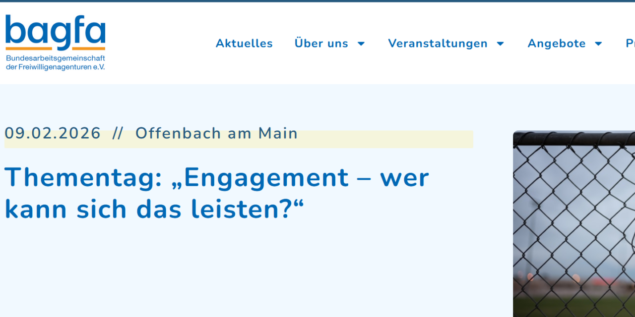 Die WALI diskutiert in Offenbach mit: Wie stellen sich Schwellen im Engagement in der Praxis dar?