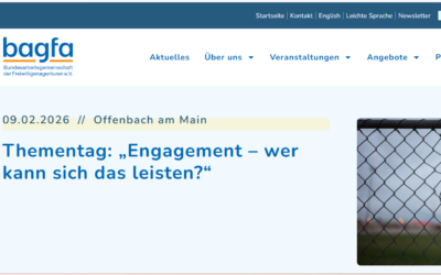 Die WALI diskutiert in Offenbach mit: Wie stellen sich Schwellen im Engagement in der Praxis dar?