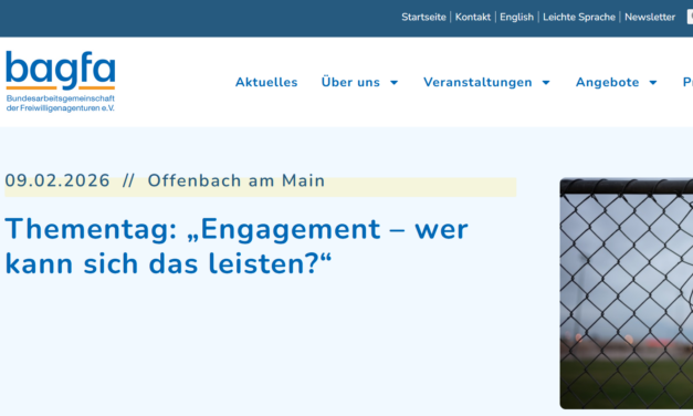 Die WALI diskutiert in Offenbach mit: Wie stellen sich Schwellen im Engagement in der Praxis dar?