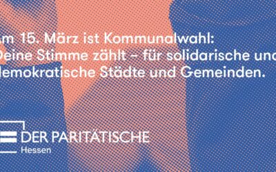WALI unterstützt die Kampagne des Paritätischen: Deine Stimme zählt!