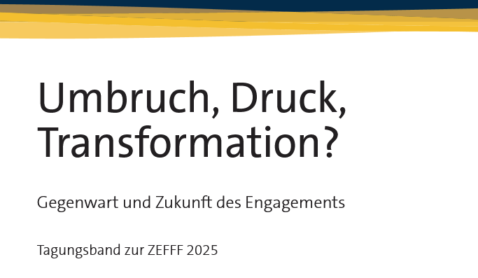 Zur Bedeutung des Engagements von marginalisierten Organisationen für die Engagementstrukturen der Zukunft