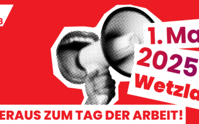 Unter dem Motto „Mach dich stark mit uns!“ sind wir am 1. Mai ab 11 Uhr wieder mit einem Stand vor dem Franzis dabei