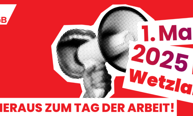 Unter dem Motto „Mach dich stark mit uns!“ sind wir am 1. Mai ab 11 Uhr wieder mit einem Stand vor dem Franzis dabei