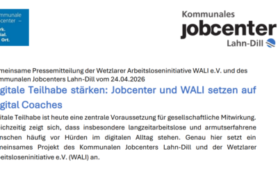 Digitale Teilhabe stärken: Jobcenter und WALI setzen auf  Digital Coaches