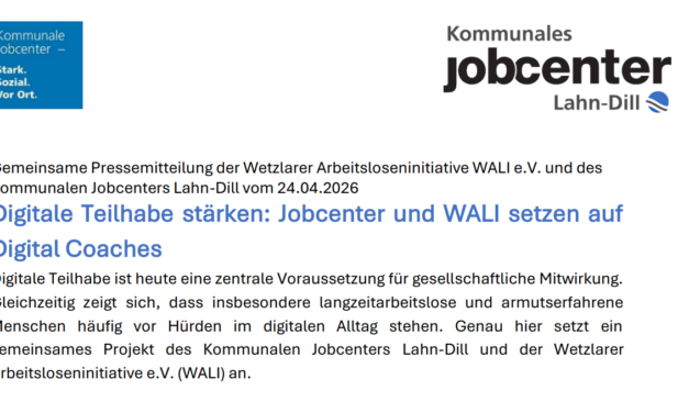 Digitale Teilhabe stärken: Jobcenter und WALI setzen auf  Digital Coaches