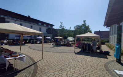 Stadtteilflohmarkt bei Rekordhitze im Wetzlarer Westend: zu heiß… zu heiß… zu heiß!!!