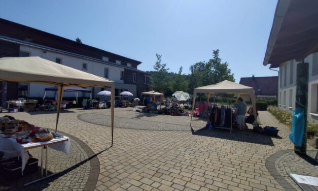 Stadtteilflohmarkt bei Rekordhitze im Wetzlarer Westend: zu heiß… zu heiß… zu heiß!!!