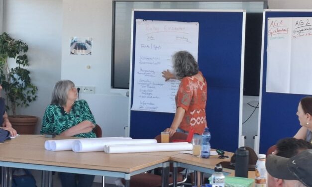 Vom Kulturfond Wetzlar Gießen gefördert: Die Entwicklung von „Get Together“ ging bei der ALI in Gießen in die zweite Runde