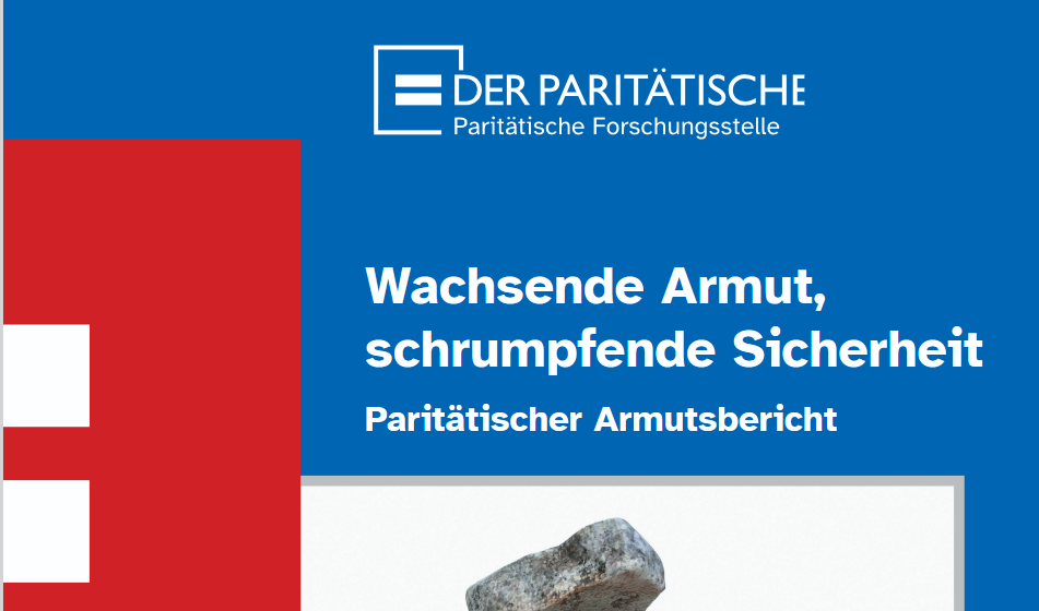 Paritätischer Armutsbericht 2026: Soziale Spaltung verschärft sich. 13,3 Millionen Menschen leben in Armut