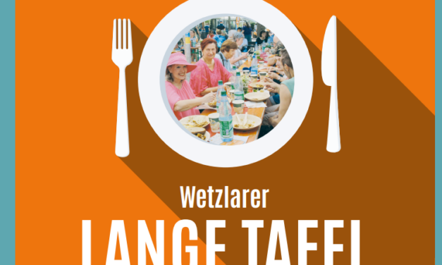 Am 29. August: Wetzlarer Lange Tafel – Gemeinsam essen, miteinander ins Gespräch kommen – die WALI ist auch dabei