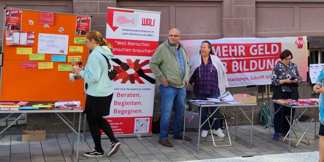 Altstadtfest mit dem Motto Wetzlar spielt – und wir knüpfen gemeinsam ein soziales Netz